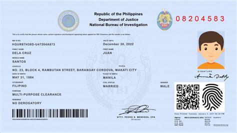nbi clearance davao|NBI CLEARANCE .